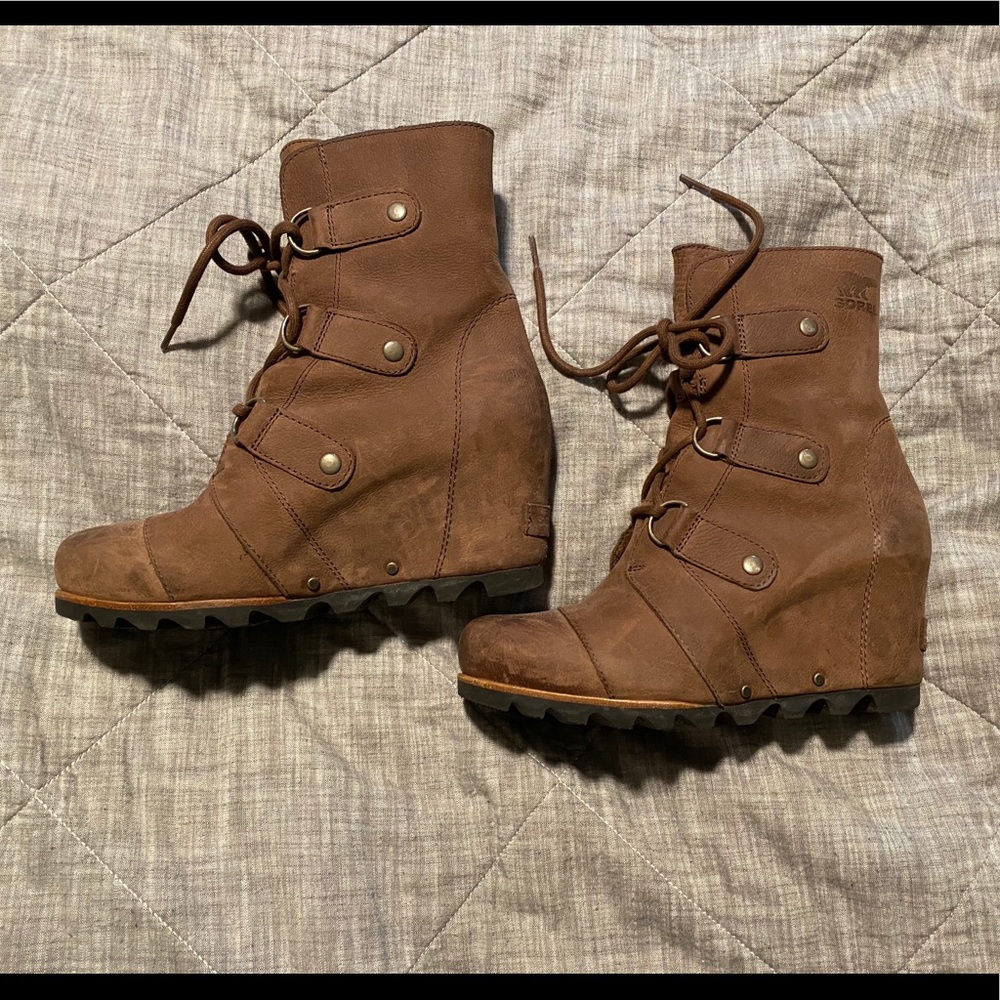 Sorel Joan of Arctic Wedge-size 7